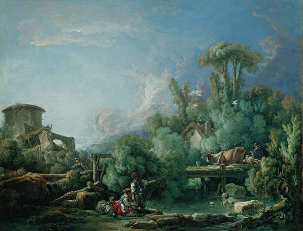 The Gallant Fisherman, known as Landscape with a Young Fisherman